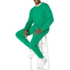 Amazon Essentials Men’s Relaxed Fit Crewneck Sweatshirt, Lightweight Long-Sleeve French Terry (Available in Big & Tall)(Green)