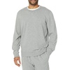 Amazon Essentials Men’s Relaxed Fit Crewneck Sweatshirt, Lightweight Long-Sleeve French Terry (Available in Big & Tall)(Grey Heather)
