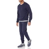 Amazon Essentials Men’s Relaxed Fit Crewneck Sweatshirt, Lightweight Long-Sleeve French Terry (Available in Big & Tall)(Navy)