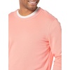 Amazon Essentials Men’s Relaxed Fit Crewneck Sweatshirt, Lightweight Long-Sleeve French Terry (Available in Big & Tall)(Peach)