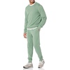 Amazon Essentials Men’s Relaxed Fit Crewneck Sweatshirt, Lightweight Long-Sleeve French Terry (Available in Big & Tall)(Sage Green)