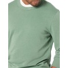 Amazon Essentials Men’s Relaxed Fit Crewneck Sweatshirt, Lightweight Long-Sleeve French Terry (Available in Big & Tall)(Sage Green)