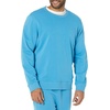 Amazon Essentials Men’s Relaxed Fit Crewneck Sweatshirt, Lightweight Long-Sleeve French Terry (Available in Big & Tall)(Turquoise Blue)