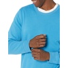 Amazon Essentials Men’s Relaxed Fit Crewneck Sweatshirt, Lightweight Long-Sleeve French Terry (Available in Big & Tall)(Turquoise Blue)
