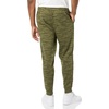 Amazon Essentials Men’s Relaxed Fit Fleece Joggers Sweatpants, Drawstring Waist, Tapered Leg, Ribbed Cuffs, Brushed Interior(Abstract Green Camo)