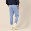 Amazon Essentials Men’s Relaxed Fit Fleece Joggers Sweatpants, Drawstring Waist, Tapered Leg, Ribbed Cuffs, Brushed Interior(Blue)