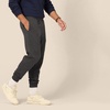 Amazon Essentials Men’s Relaxed Fit Fleece Joggers Sweatpants, Drawstring Waist, Tapered Leg, Ribbed Cuffs, Brushed Interior(Charcoal)