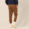 Amazon Essentials Men’s Relaxed Fit Fleece Joggers Sweatpants, Drawstring Waist, Tapered Leg, Ribbed Cuffs, Brushed Interior(Dark Tan)