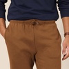 Amazon Essentials Men’s Relaxed Fit Fleece Joggers Sweatpants, Drawstring Waist, Tapered Leg, Ribbed Cuffs, Brushed Interior(Dark Tan)