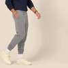 Amazon Essentials Men’s Relaxed Fit Fleece Joggers Sweatpants, Drawstring Waist, Tapered Leg, Ribbed Cuffs, Brushed Interior(Light Gray Heather)