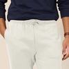 Amazon Essentials Men’s Relaxed Fit Fleece Joggers Sweatpants, Drawstring Waist, Tapered Leg, Ribbed Cuffs, Brushed Interior(Light Grey)