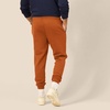 Amazon Essentials Men’s Relaxed Fit Fleece Joggers Sweatpants, Drawstring Waist, Tapered Leg, Ribbed Cuffs, Brushed Interior(Nutmeg)