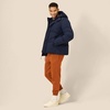 Amazon Essentials Men’s Relaxed Fit Fleece Joggers Sweatpants, Drawstring Waist, Tapered Leg, Ribbed Cuffs, Brushed Interior(Nutmeg)