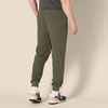 Amazon Essentials Men’s Relaxed Fit Fleece Joggers Sweatpants, Drawstring Waist, Tapered Leg, Ribbed Cuffs, Brushed Interior(Olive)
