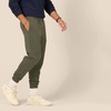 Amazon Essentials Men’s Relaxed Fit Fleece Joggers Sweatpants, Drawstring Waist, Tapered Leg, Ribbed Cuffs, Brushed Interior(Olive)