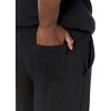 Amazon Essentials Men’s Relaxed Fit Jogger Pants, Lightweight French Terry Loungewear(Black)