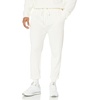 Amazon Essentials Men’s Relaxed Fit Jogger Pants, Lightweight French Terry Loungewear(Eggshell White)