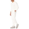 Amazon Essentials Men’s Relaxed Fit Jogger Pants, Lightweight French Terry Loungewear(Eggshell White)