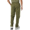 Amazon Essentials Men’s Relaxed Straight Leg Fleece Open Bottom Sweatpant (Available in Big & Tall)(Abstract Green Camo)