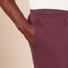 Amazon Essentials Men’s Relaxed Straight Leg Fleece Open Bottom Sweatpant (Available in Big & Tall)(Dark Burgundy)