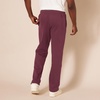 Amazon Essentials Men’s Relaxed Straight Leg Fleece Open Bottom Sweatpant (Available in Big & Tall)(Dark Burgundy)