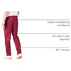 Amazon Essentials Men’s Relaxed Straight Leg Fleece Open Bottom Sweatpant (Available in Big & Tall)(Dark Red)
