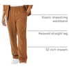 Amazon Essentials Men’s Relaxed Straight Leg Fleece Open Bottom Sweatpant (Available in Big & Tall)(Dark Tan)
