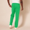 Amazon Essentials Men’s Relaxed Straight Leg Fleece Open Bottom Sweatpant (Available in Big & Tall)(Green)