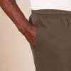 Amazon Essentials Men’s Relaxed Straight Leg Fleece Open Bottom Sweatpant (Available in Big & Tall)(Medium Brown)