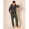 Amazon Essentials Men’s Relaxed Straight Leg Fleece Open Bottom Sweatpant (Available in Big & Tall)(Olive Heather)