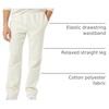 Amazon Essentials Men’s Relaxed Straight Leg Fleece Open Bottom Sweatpant (Available in Big & Tall)(Pale Beige)