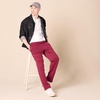 Amazon Essentials Men’s Relaxed Straight Leg Fleece Open Bottom Sweatpant (Available in Big & Tall)(Red)