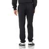 Amazon Essentials Men’s Relaxed-Fit Sweatpants with Drawstring Waist, Closed-Bottom(Black)