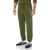 Amazon Essentials Men’s Relaxed-Fit Sweatpants with Drawstring Waist, Closed-Bottom(Dark Olive)