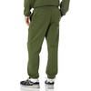 Amazon Essentials Men’s Relaxed-Fit Sweatpants with Drawstring Waist, Closed-Bottom(Dark Olive)