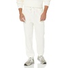Amazon Essentials Men’s Relaxed-Fit Sweatpants with Drawstring Waist, Closed-Bottom(Eggshell White)