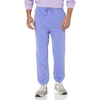 Amazon Essentials Men’s Relaxed-Fit Sweatpants with Drawstring Waist, Closed-Bottom(Purple Blue)