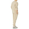 Amazon Essentials Men’s Relaxed-Fit Sweatpants with Drawstring Waist, Closed-Bottom(Tan)