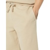 Amazon Essentials Men’s Relaxed-Fit Sweatpants with Drawstring Waist, Closed-Bottom(Tan)