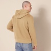 Amazon Essentials Men’s Sherpa-Lined Full-Zip Fleece Hoodie Sweatshirt(Camel Heather)