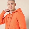 Amazon Essentials Men’s Sherpa-Lined Full-Zip Fleece Hoodie Sweatshirt(Orange)