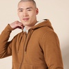 Amazon Essentials Men’s Sherpa-Lined Full-Zip Fleece Hoodie Sweatshirt(Toffee Brown)