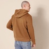 Amazon Essentials Men’s Sherpa-Lined Full-Zip Fleece Hoodie Sweatshirt(Toffee Brown)