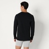 Amazon Essentials Men’s Slim Fit Crewneck Undershirts, Pack of 6(Black)