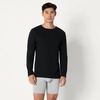Amazon Essentials Men’s Slim Fit Crewneck Undershirts, Pack of 6(Black/White)