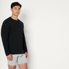 Amazon Essentials Men’s Slim Fit Crewneck Undershirts, Pack of 6(Black/White)