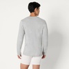 Amazon Essentials Men’s Slim Fit Crewneck Undershirts, Pack of 6(Medium Grey Heather/White)