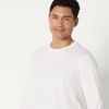 Amazon Essentials Men’s Slim Fit Crewneck Undershirts, Pack of 6(White)