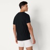 Amazon Essentials Men’s Slim Fit V-Neck Undershirt, Breathable Cotton, Pack of 6(Black/Grey Heather)