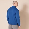Amazon Essentials Men’s Standard Full-Zip Fleece Mock Neck Midweight Sweatshirt with Pockets(Blue)